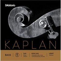 DAddario Kaplan Double Bass E String 3/4 Size Light 