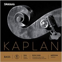 Read more about the article DAddario Kaplan Double Bass E String 3/4 Size Medium 