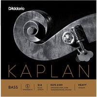 DAddario Kaplan Double Bass C (Extended E) String 3/4 Size Heavy 