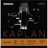 DAddario Kaplan Amo Violin E String 4/4 Size Light