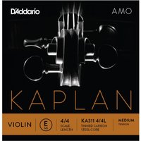 DAddario Kaplan Amo Violin E String 4/4 Size Medium