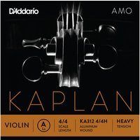 DAddario Kaplan Amo Violin A String 4/4 Size Heavy