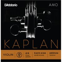 DAddario Kaplan Amo Violin D String 4/4 Size Medium