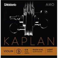DAddario Kaplan Amo Violin G String 4/4 Size Light