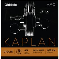 DAddario Kaplan Amo Violin G String 4/4 Size Medium