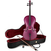 Read more about the article Student 1/2 Size Cello with Case by Gear4music Purple