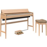 Roland Kiyola KF-10 Digital Piano with Stool Pure Oak