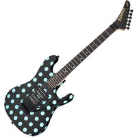 Kramer Nightswan Black w/ Blue Polka Dots