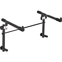 Adjustable 2nd Tier Add on for Double Braced X-Frame Keyboard Stand