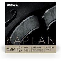 DAddario Kaplan Solutions Viola A String Long Scale Medium 