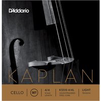 DAddario Kaplan Cello Strings Set 4/4 Size Light