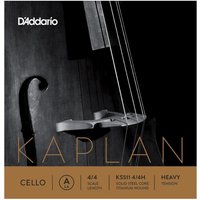 DAddario Kaplan Cello A String 4/4 Size Heavy