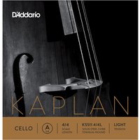 DAddario Kaplan Cello A String 4/4 Size Light