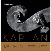 DAddario Kaplan Solo Double Bass String Set 3/4 Size Medium 