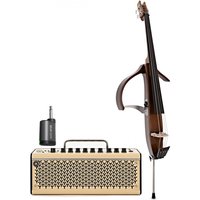 Yamaha SLB300 Silent Double Bass with Wireless THR Amp & Line 6 Relay