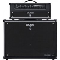 Boss Katana Artist MKII Amp Head with 2x12 Waza Speaker Cabinet