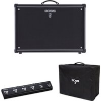 Boss Katana 100 MKII 2x12 Combo with Cover and GA-FC Foot Controller