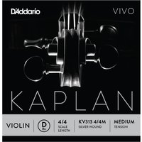 Read more about the article DAddario Kaplan Vivo Violin D String 4/4 Size Medium