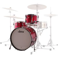 Ludwig Classic Maple Fab 22 3pc Shell Pack Red Sparkle