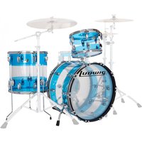 Read more about the article Ludwig Vistalite 50th Anniversary 22 Fab Blue Clear Blue