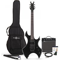 Harlem X Electric Guitar + 15W Amp Pack Black