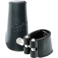 Vandoren Cuir Bass Clarinet Ligature Leather with Leather Cap