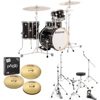 Ludwig Breakbeats 16 Drum Kit Bundle Black Sparkle