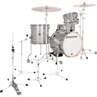 Read more about the article Ludwig Breakbeats 16 Drum kit w/Flat Base Hardware Silver Sparkle
