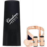 Read more about the article Vandoren M/O Clarinet Bb Ligature Pink Gold Plated Plastic Cap