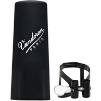 Vandoren M/O Alto Clarinet Ligature Black with Plastic Cap