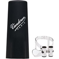 Vandoren M/O Alto Clarinet Ligature Silver Plate with Plastic Cap