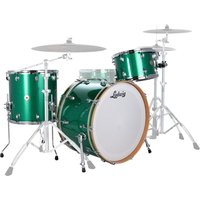 Ludwig Continental 22 3pc Shell Pack Green Sparkle