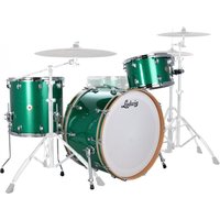 Read more about the article Ludwig Continental 24 3pc Shell Pack Green Sparkle