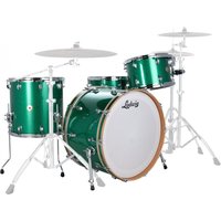 Read more about the article Ludwig Continental 24 4pc Shell Pack Green Sparkle