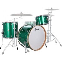 Read more about the article Ludwig Continental 26 3pc Shell Pack Green Sparkle