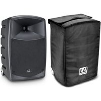 LD Systems Roadbuddy 10 Portable PA Speaker with Microphone and Cover