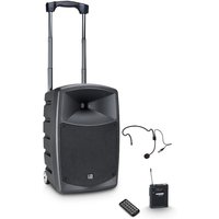 LD Systems Roadbuddy 10 HS Portable PA Speaker with Headset - Nearly New