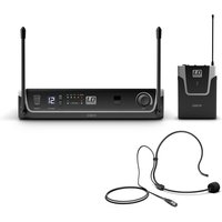 LD Systems U308 BPH Single Headset Mic Wireless System Black