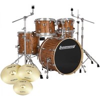 Read more about the article Ludwig Evolution 20 5pc Drum Kit w/Cymbals Cherry