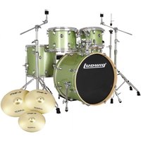 Read more about the article Ludwig Evolution 20 5pc Drum Kit w/Cymbals Mint