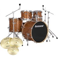 Read more about the article Ludwig Evolution 22 5pc Drum Kit w/Cymbals Cherry