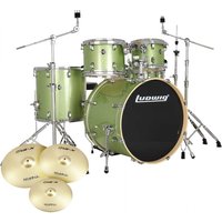 Ludwig Evolution 22 5pc Drum Kit w/Cymbals Mint