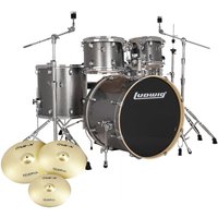 Ludwig Evolution 22 5pc Drum Kit w/Cymbals Platinum