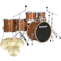 Ludwig Evolution 22 6pc Drum Kit w/Cymbals Cherry