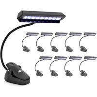 Music Stand Light 10 Pack by Gear4music 9 LED