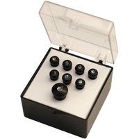 Read more about the article Martin Bridge Pins Set of 8 Ebony w/ Pearl Inlay