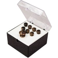 Martin Bridge Pins Set of 8 Plain Ebony