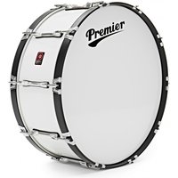 Premier Marching Traditional 28” x 10” Bass Drum Ivory White