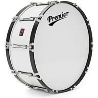 Read more about the article Premier Marching Traditional 28” x 10” Bass Drum Ivory White