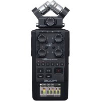 Zoom H6 Handheld Recorder Black